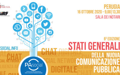 A Perugia la sesta edizione degli Stati Generali della nuova comunicazione pubblica