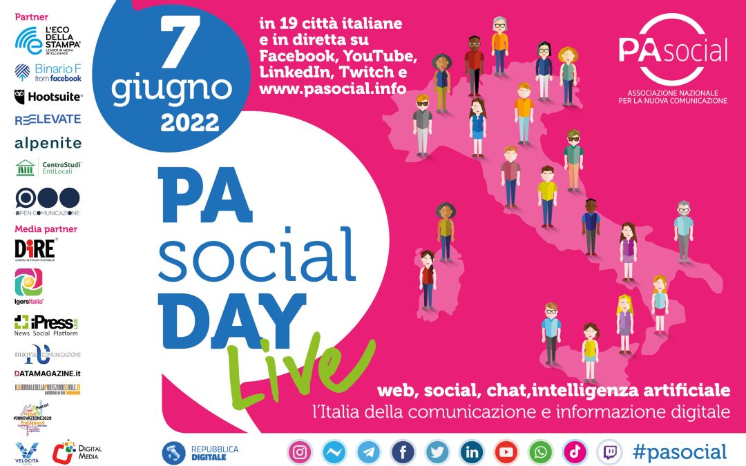 PA Social Day: domani la quinta edizione dell’evento dedicato alla comunicazione e informazione digitale